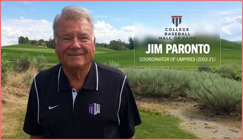 Jim Paronto Obituary, Coordinator Of Baseball Umpires For The Mountain West Has Died